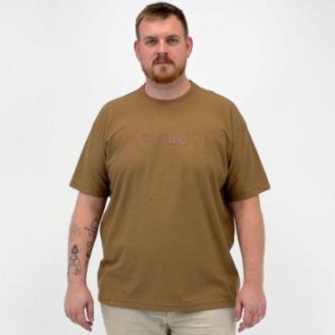 Imagem de Camiseta Gangster Plus Canelada Manga Curta Masculina-Masculino