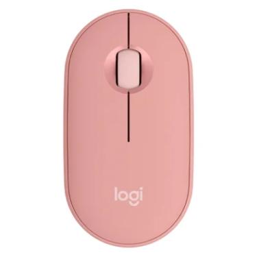 Imagem de Mouse Logitech Pebble 2 M350s, Sem Fio, Rosa - 910-007048