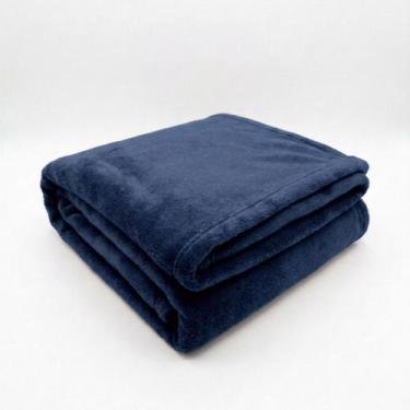 Imagem de Mantinha Cobertor Soft Casal Ultra Macio Luxo Aconchego 2,00m x 1,80m 