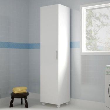 Imagem de Armário Multiuso 1 Porta BS03A BRV Móveis, Branco