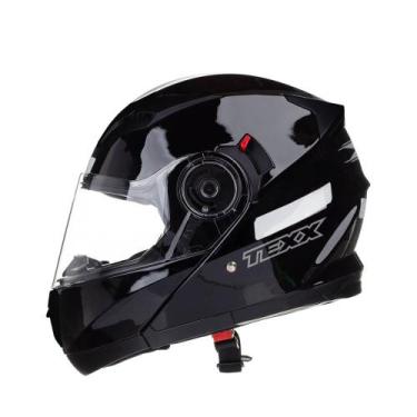 Imagem de Capacete Texx Escamot Gladiator V3 Pret Brilho, 62, Preto