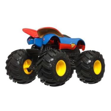 Imagem de Monster Trucks Hot Wheels Supergirl Mattel 1/24, Colorida