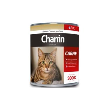 Imagem de Chanin carne alimento completo para gatos - FVO alimentos 