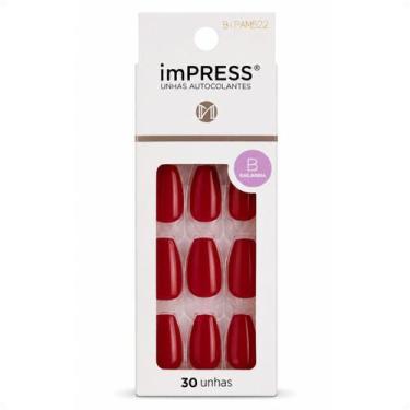 Imagem de Unhas Autocolantes Kiss Ny Impress Bailarina Danty Bipam522br - KISS N