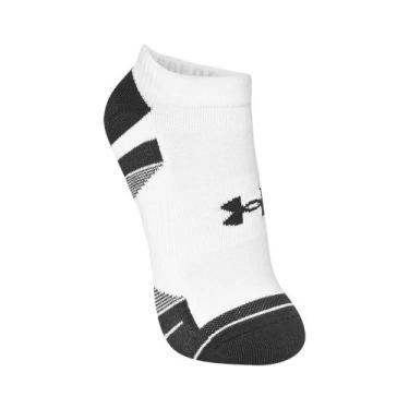 Imagem de Meia Masculina Under Armour Performance Tech NS - Pacote com 3 Pares, 