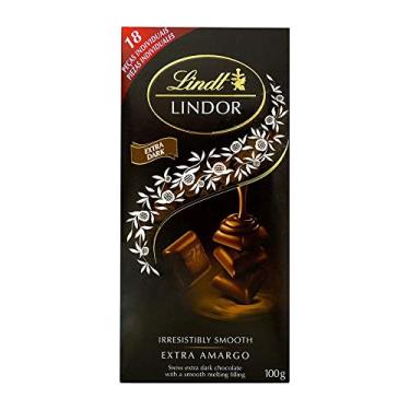 Imagem de Chocolate Lindt Lindor, Extra Amargo, Barra de 100g