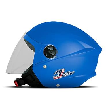 Imagem de CAPACETE ABERTO PRO TORK NEW LIBERTY 3 ELITE FOSCO AZUL CELESTE TAM. 60