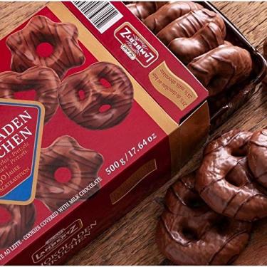 Imagem de Pão De Mel Alemão Lambertz com Chocolate ao Leite Schokolanden Lebkuchen - 500g Importado