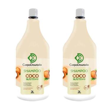 Imagem de Shampoo Corpo Dourado Coco Nutritivo 2L (Kit Com 2)