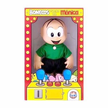 Imagem de Boneco - 35 cm - Turma da Mônica Tradicional - Cebolinha - Sid-Nyl