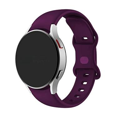 Imagem de Pulseira Sport Borboleta compativel com Samsung Galaxy Watch 4, Galaxy Watch 4 Classic, Galaxy Watch 5, Galaxy Watch 5 PRO - Marca LTIMPORTS (Roxo)