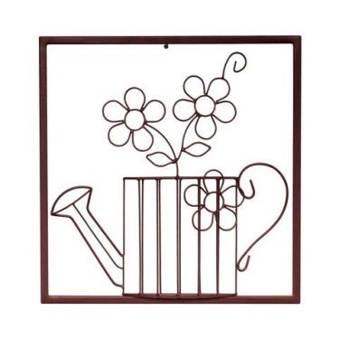 Imagem de QUADRO REGADOR COM FLORES