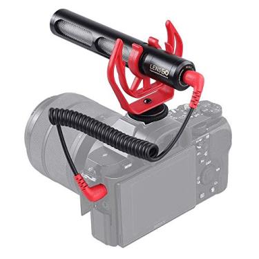 Imagem de Microfone Shotgun Lensgo DMM2 Gravação Externa para Câmeras e SmartPhone