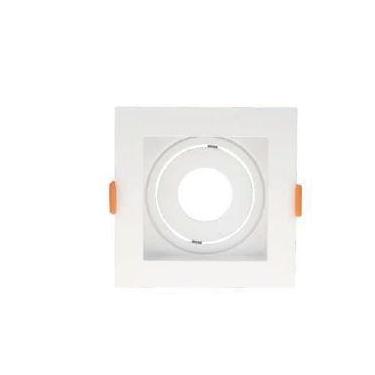 Imagem de Embutido Mini Dicróica Simples Recuado Conect Branco 10,2X10,2X4,15cm