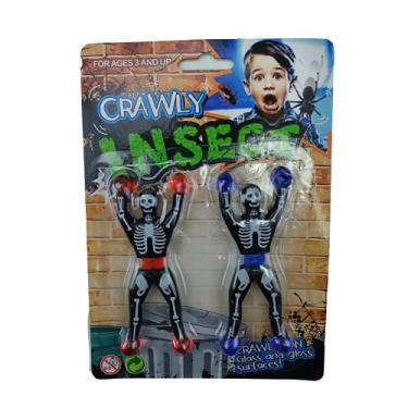 Imagem de Boneco Gruda Parede 9cm Esqueleto