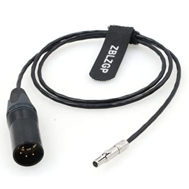 Imagem de ZBLZGP Cabo de alimentação universal de 12 V para monitor Odyssey 7Q de 4 pinos XLR macho para fêmea de 3 pinos