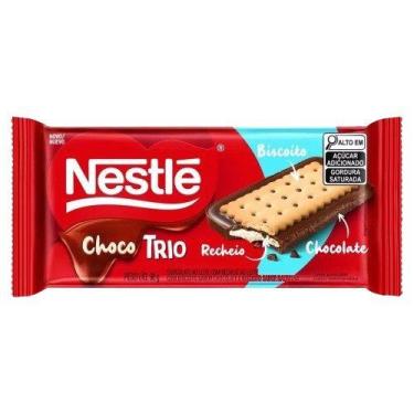 Imagem de Barra Chocolate E Biscoito Com Recheio Baunilha Nestle 90G