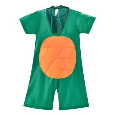 Fantasia Infantil Halloween Laranja Douvelin