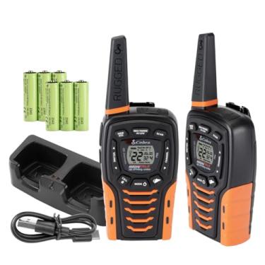 Imagem de COBRA ACXT645 Walkie Talkies – Resistente à água, recarregável, longo alcance, rádios bidirecionais com VOX e (pacote com 2)