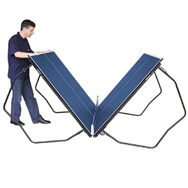 Imagem de Mesa de Tênis de Mesa Ping-Pong c/Kit Suporte e Rede Tamanho Oficial com Tampo em MDF 15mm com Pés Metálicos KLOPF Cód.1009