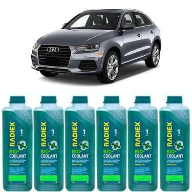 Imagem de Kit aditivo radiador bio coolant pronto para uso verde - audi q3 - r18