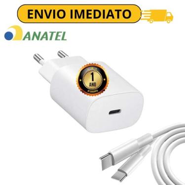 Imagem de Carregador Turbo Tipo C 20W - Compatível com Centenas - Fxconectt