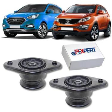 Imagem de Par coxim amortecedor traseiro ix35 sportage 2010 2011 2012 2013 2014 