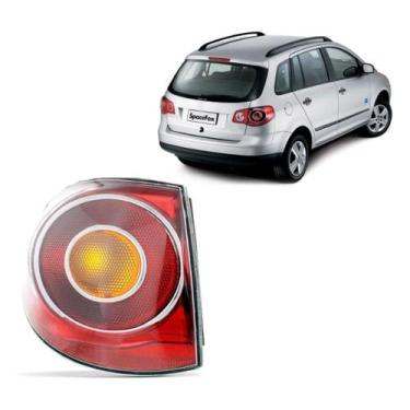 Imagem de Lanterna Spacefox Canto 2006 2007 2008 2009 2010 Traseira - Sp Acessór