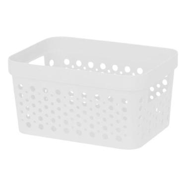 Imagem de Cestos Organizador  s/ Tampa Trama Rattan 2L Usual Utilid - Usual Util