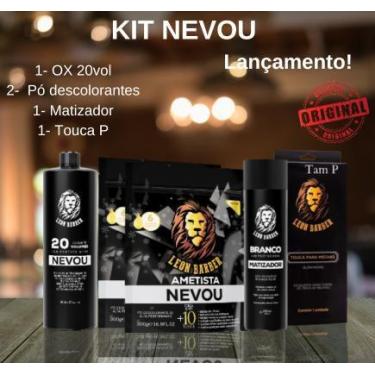 Imagem de Kit Nevou Completo Leon Barber C/ Touca P 20vol