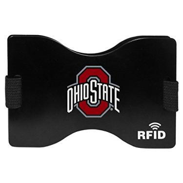 Imagem de Carteira unissex Rfid da Siskiyou NCAA, Preto, One Size