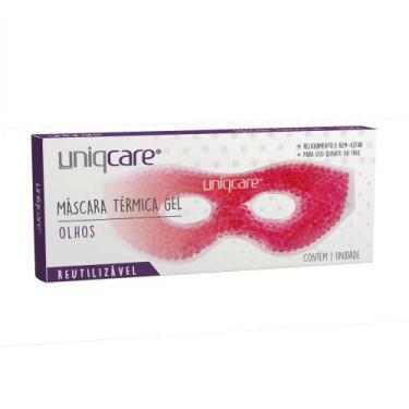 Imagem de Mascara termica gel rosa para olhos uniqcare, ROSA