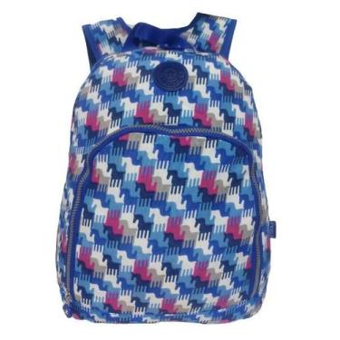 Imagem de Mochila Escolar Juvenil G Fuseco SBDZ5439  Moonking, Azul