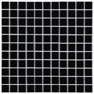 Imagem de Pastilha de Vidro K2502 - CRISTAL LISA PRETO 30x30cm
