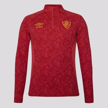 Imagem de Blusão Umbro Fluminense Treino 2024 Vermelho, GG