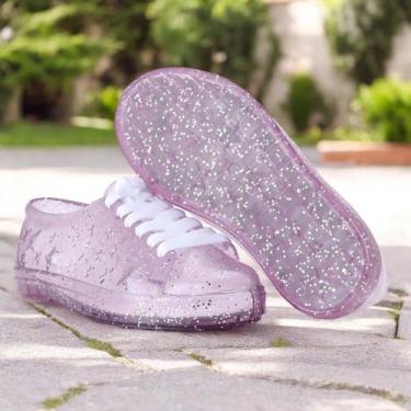 Imagem de Tênis Infantil Menina Sandália Casual Sapato Confortável Femenino Sapa