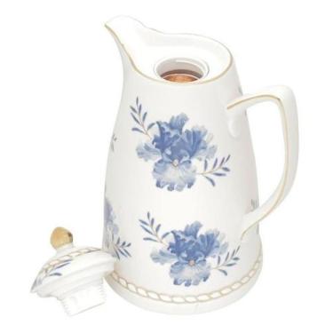 Imagem de  Rojemac  Unico Garrafa Térmica  Wolff Floral De Porcelana 