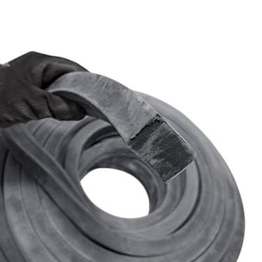 Imagem de Borracha Perfil Esponjoso Vedação 40x25mm Macio - 1 Metro Borrachas londrina