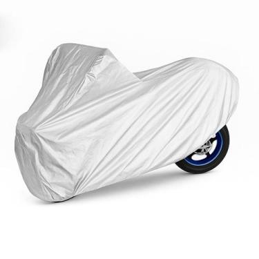 Imagem de Capa Para Moto Universal Impermeável Com Proteção UV Sol Chuva Anti Fe