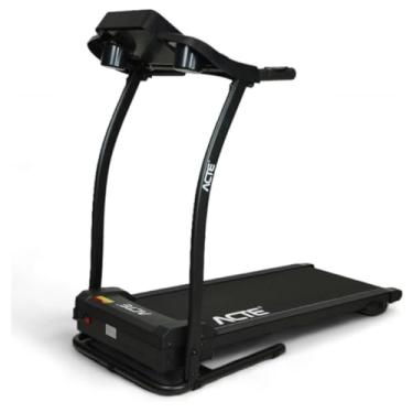 Imagem de Esteira Ergométrica Elétrica Dobrável Profissional - Ideal Para Academia ou Treino Residencial - Suporta Até 110Kg - 12km/h Preta - Bivolt