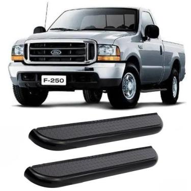 Imagem de Estribo F250 1998 1999 2000 2001 2002 Preto Plataforma - Solar