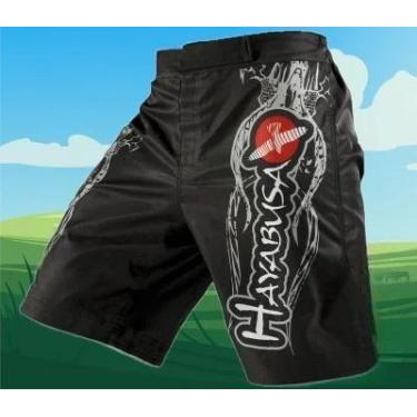Imagem de Shorts De Treinamento De Boxe Black Dragon Eagle MMA Respirável Esport