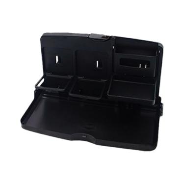 Imagem de Bandeja Para Assento Traseiro De Carro, Organizador de Brinquedos para Crianças, Porta Copos Dobrável Multiuso Para Acampamentos Trabalho Viagens Familiares E Deslocamentos