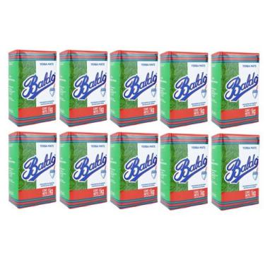 Imagem de 10 Erva Mate Chimarrão BALDO PADRÃO URUGUAIO descansada 1kg