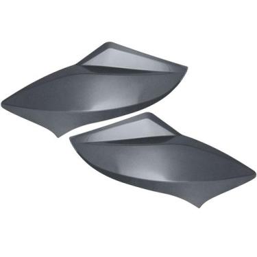 Imagem de Par Carenagem Tampa Lateral Do Farol Pro Tork Moto Titan 150 Esd 2011 