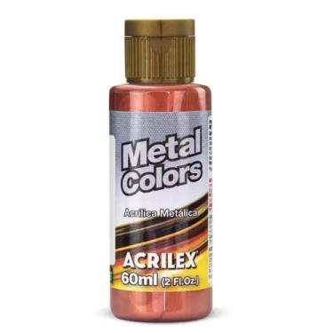 Imagem de 60ml Tinta Metal Colors Acrilex Acírilica Metalica - Escolha A Cor + N