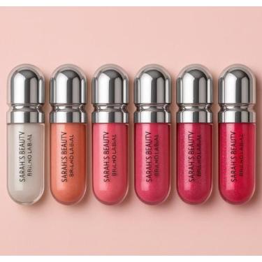 Imagem de Gloss Brilho Labial Sarah's Beauty  inspirado Kiko Milano Gloss Hidrat