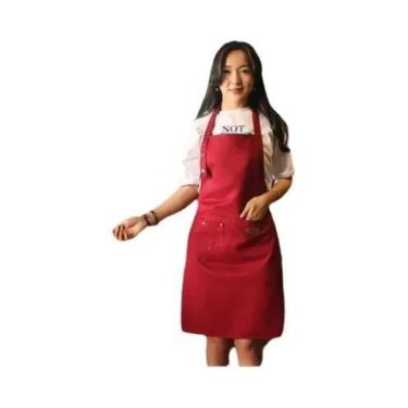 Imagem de Avental de Cozinha Unissex à Prova d'Água - Ideal para Churrasco e Pro