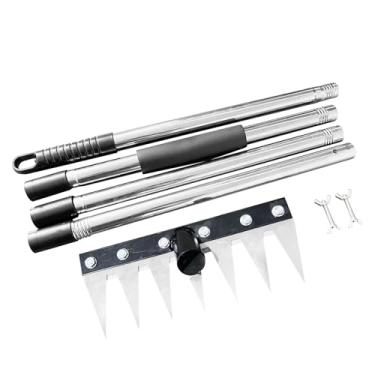Imagem de WeiLaiKeQi Ferramenta manual de remoção de garras para capinação de jardinagem, ferramenta extratora de ervas daninhas para agricultura, 7 Dicas
