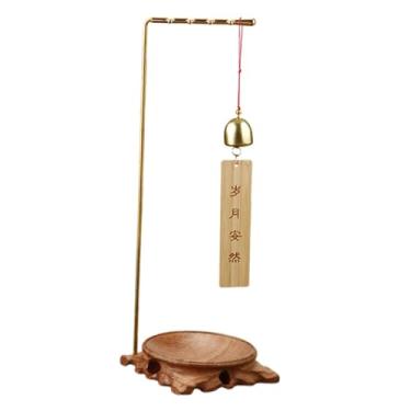 Imagem de MFMEXUL Porta-canetas de Caligrafia, 7 Formatos, Metal, Novidade, Porta-canetas de Escrita Chinesa para Quarto, Sala de Chá, Pintura de Caligrafia, com Carrilhão de Vento, Tamanho real